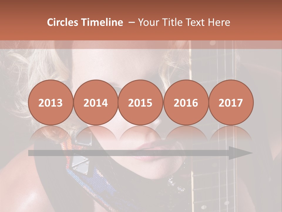 Rocker Girl PowerPoint Template