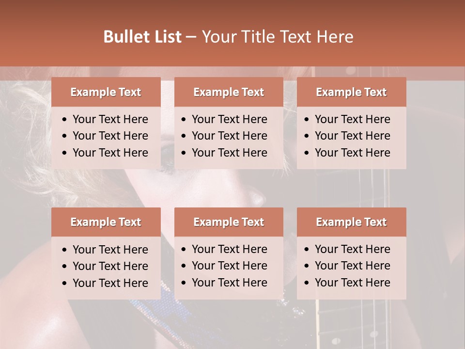 Rocker Girl PowerPoint Template