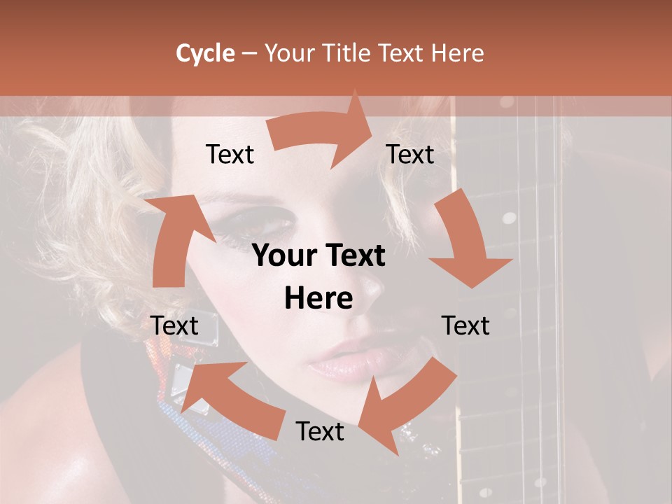 Rocker Girl PowerPoint Template
