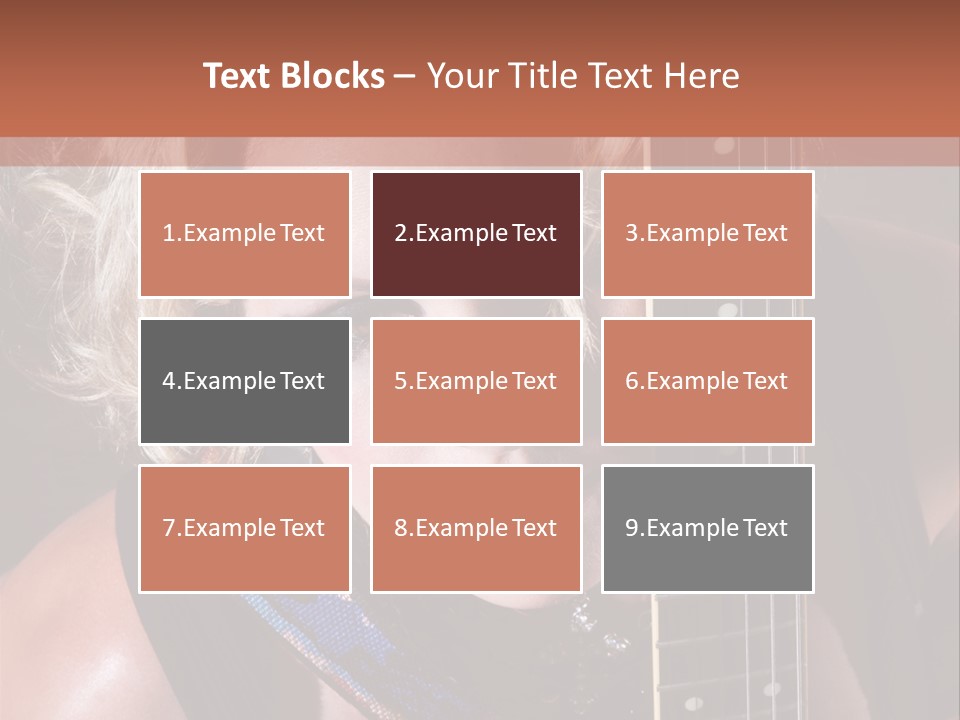 Rocker Girl PowerPoint Template