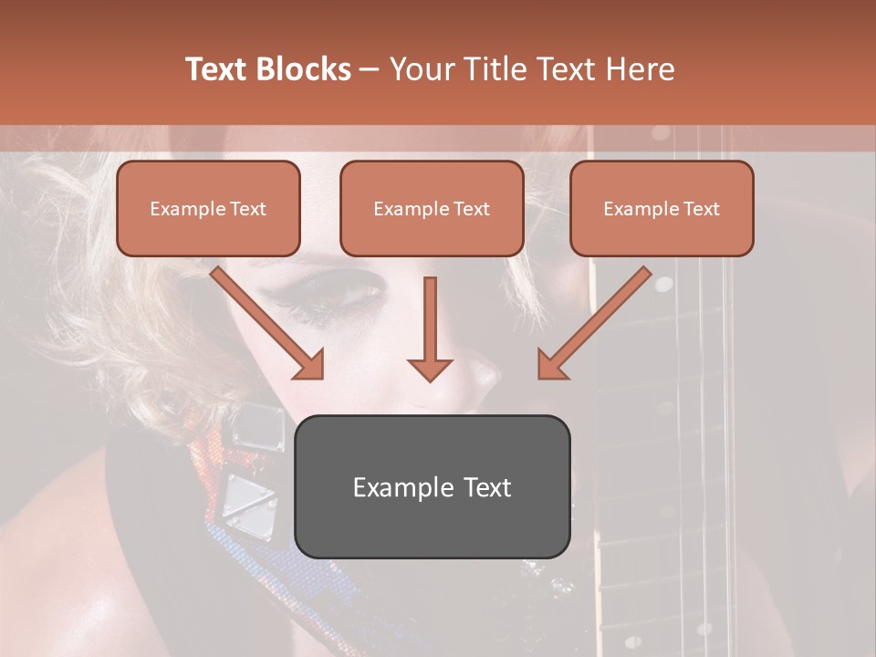 Rocker Girl PowerPoint Template