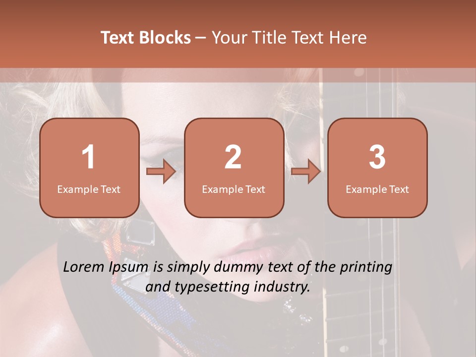 Rocker Girl PowerPoint Template