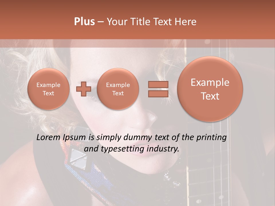 Rocker Girl PowerPoint Template