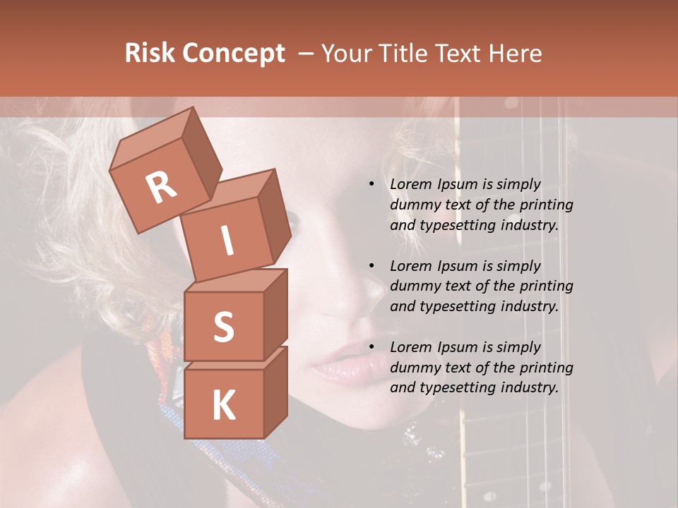 Rocker Girl PowerPoint Template