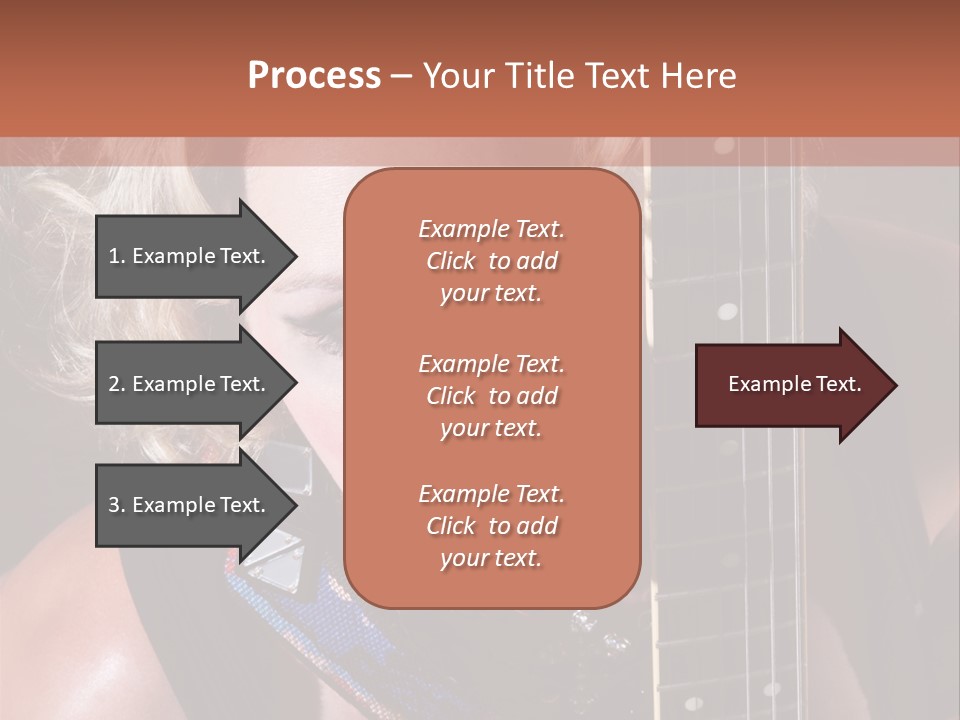 Rocker Girl PowerPoint Template