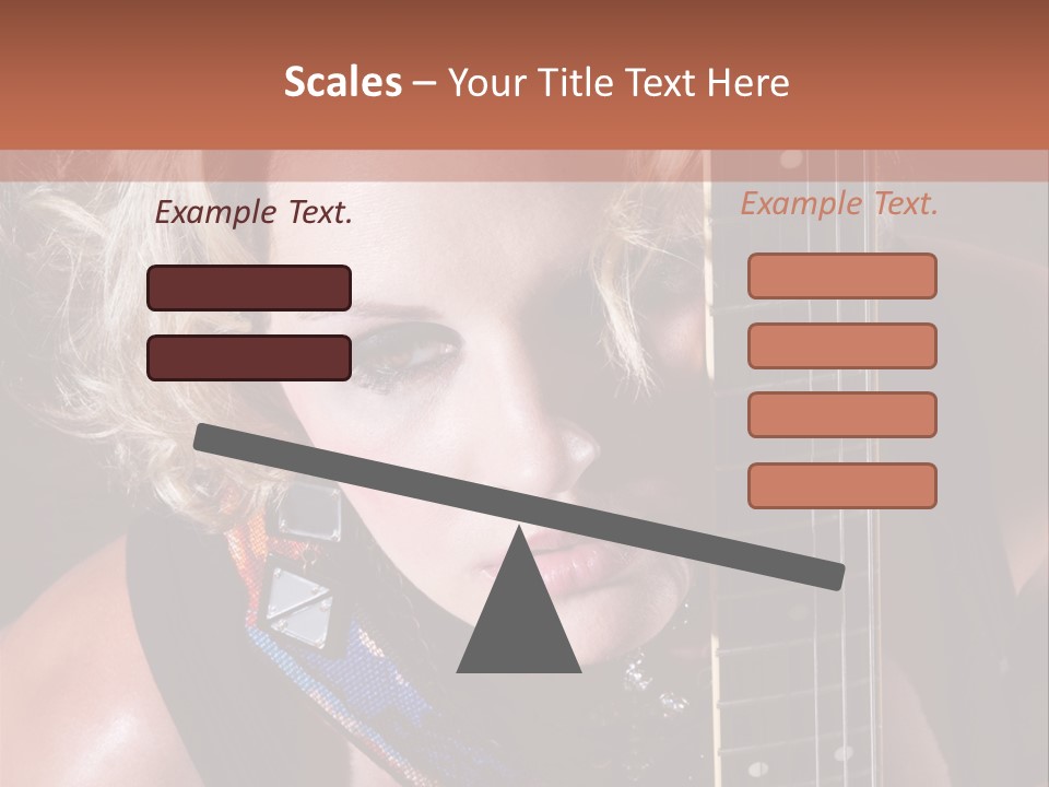 Rocker Girl PowerPoint Template