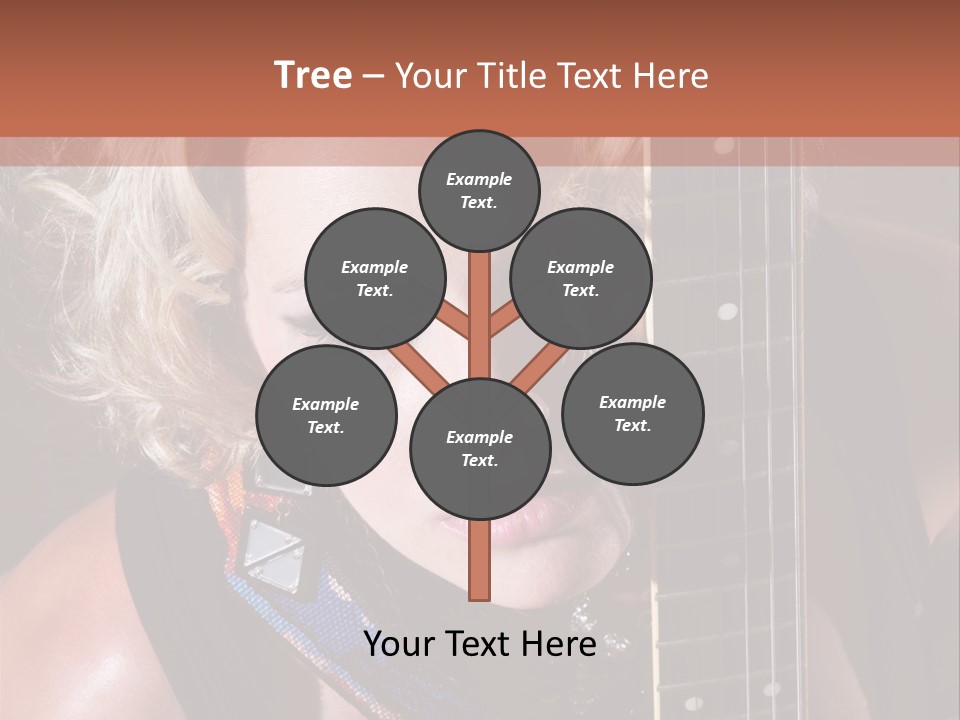 Rocker Girl PowerPoint Template