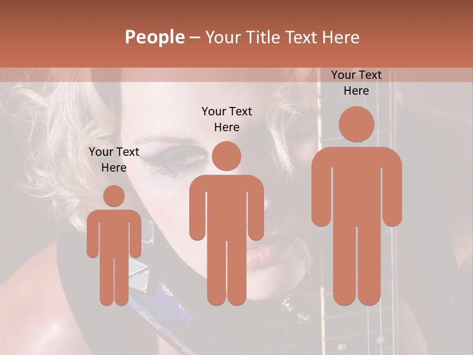 Rocker Girl PowerPoint Template