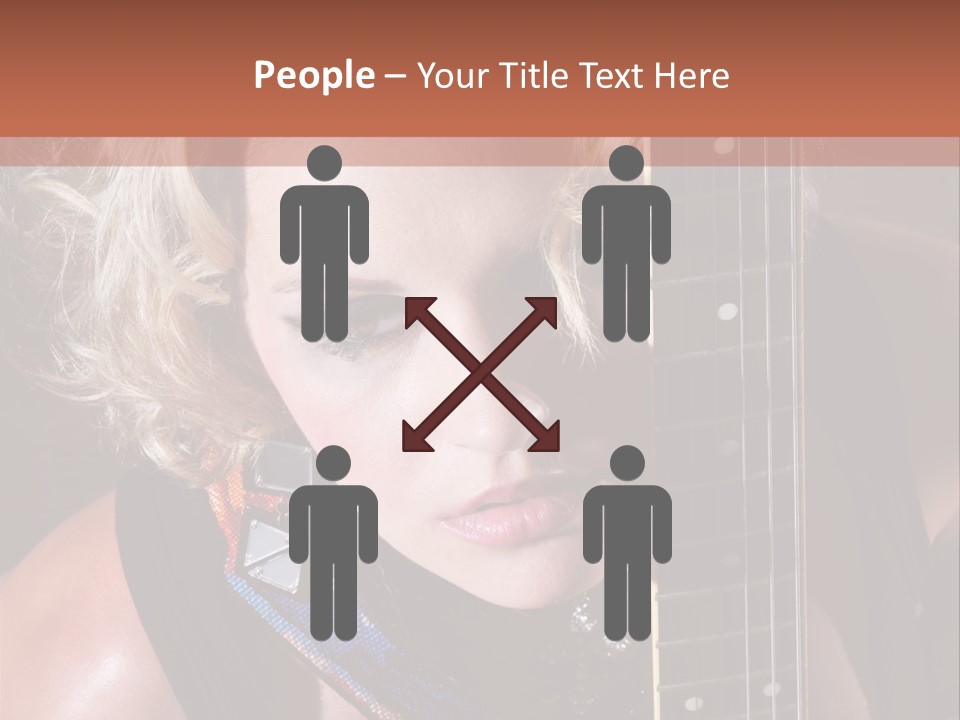 Rocker Girl PowerPoint Template
