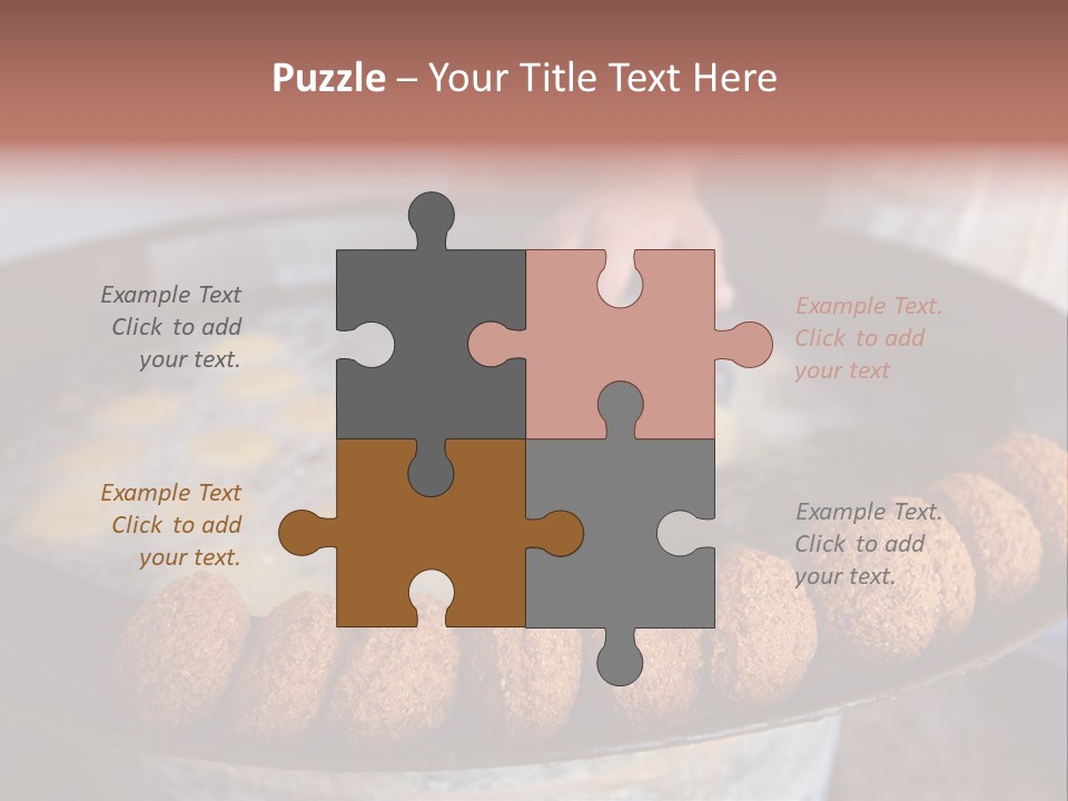 Frying Falafel PowerPoint Template