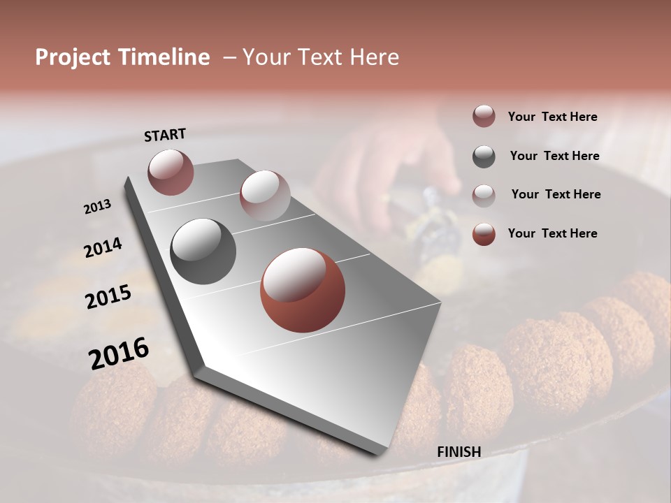 Frying Falafel PowerPoint Template