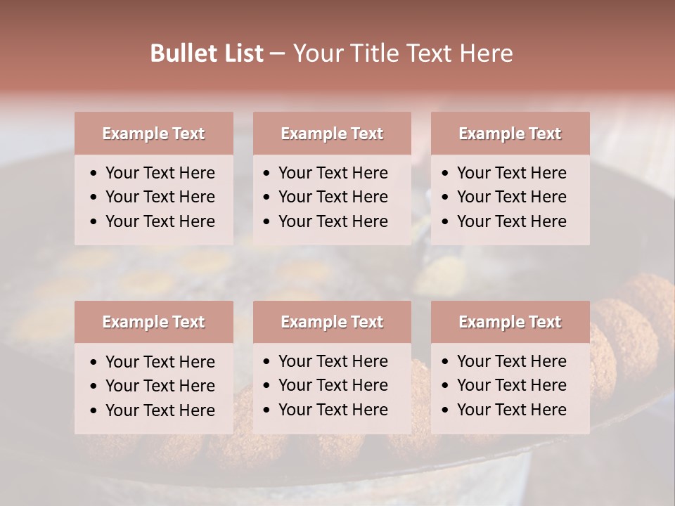 Frying Falafel PowerPoint Template