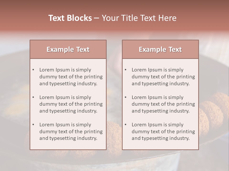 Frying Falafel PowerPoint Template