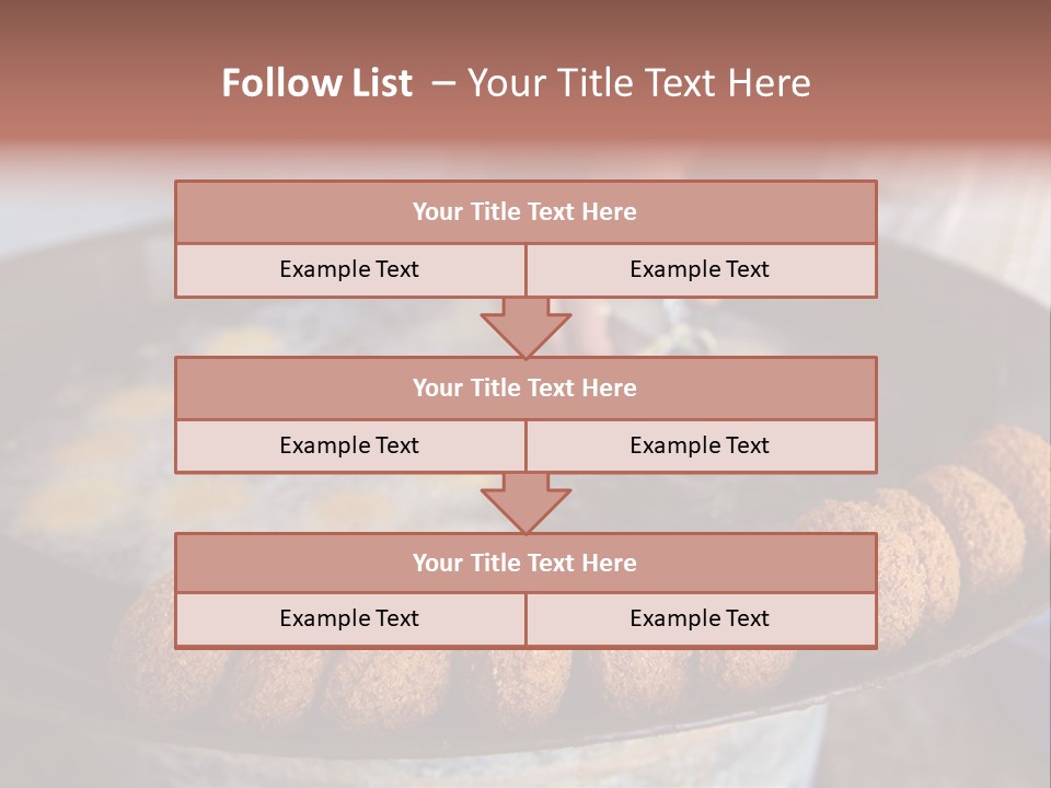 Frying Falafel PowerPoint Template