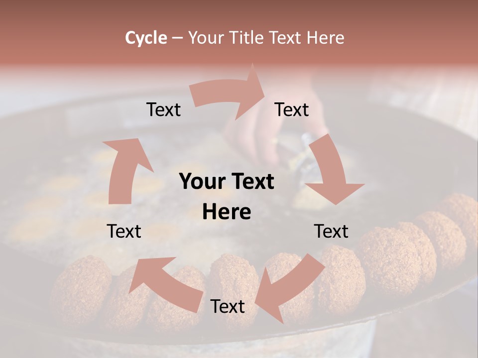 Frying Falafel PowerPoint Template