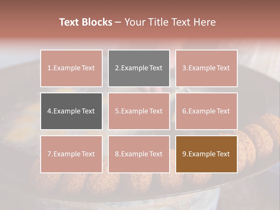 Frying Falafel PowerPoint Template
