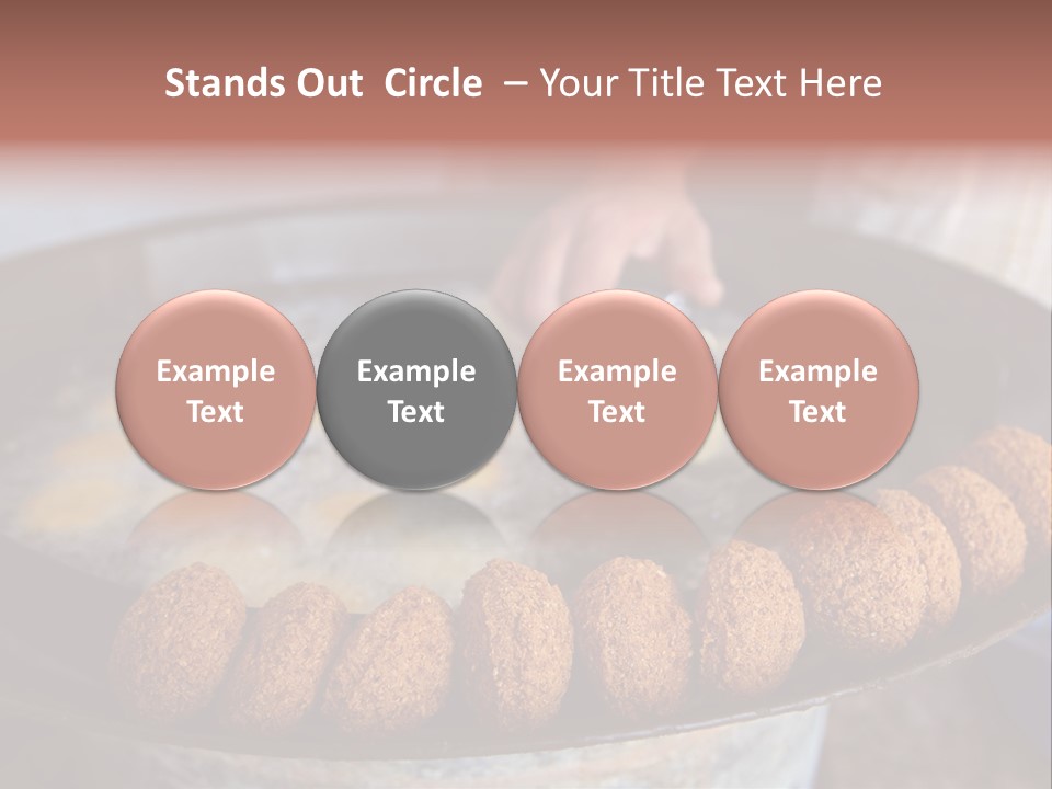 Frying Falafel PowerPoint Template