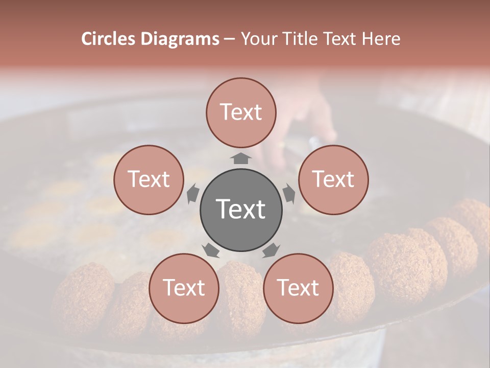 Frying Falafel PowerPoint Template