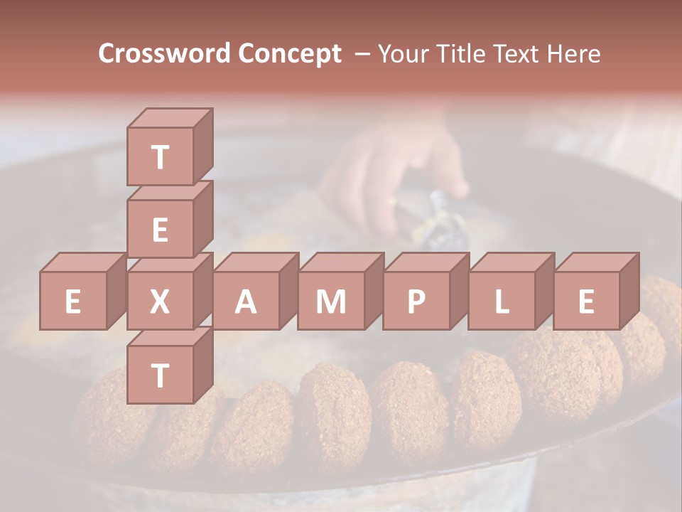 Frying Falafel PowerPoint Template