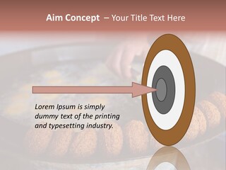 Frying Falafel PowerPoint Template