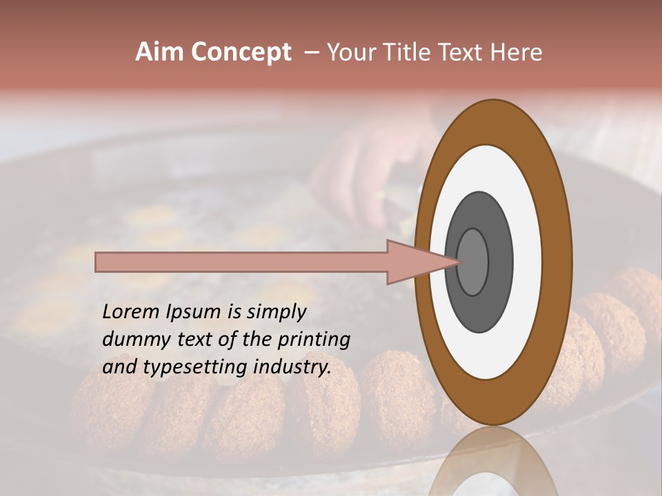 Frying Falafel PowerPoint Template