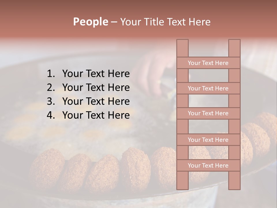 Frying Falafel PowerPoint Template