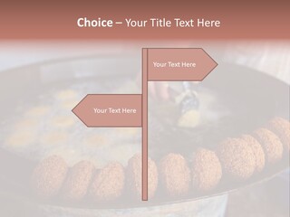 Frying Falafel PowerPoint Template