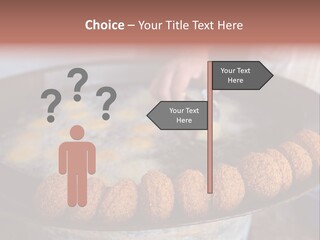 Frying Falafel PowerPoint Template
