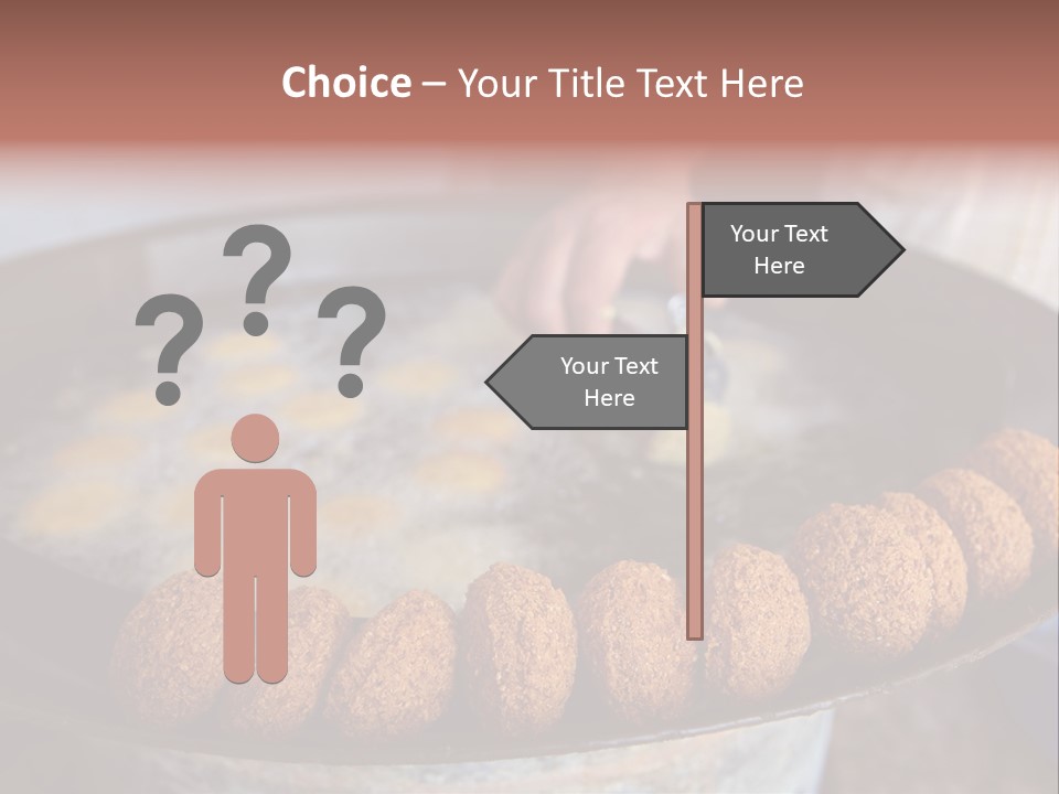 Frying Falafel PowerPoint Template