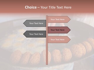 Frying Falafel PowerPoint Template