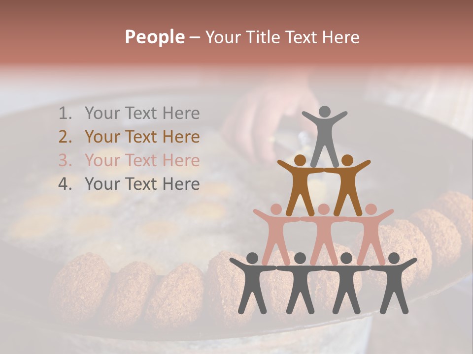 Frying Falafel PowerPoint Template