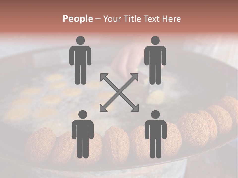 Frying Falafel PowerPoint Template