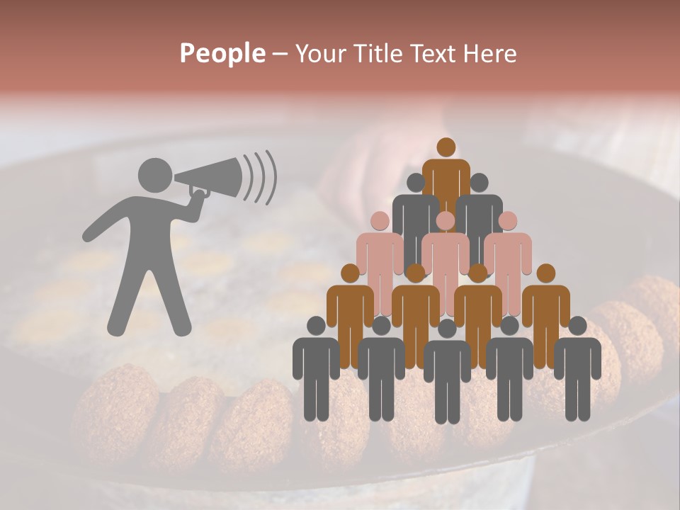 Frying Falafel PowerPoint Template