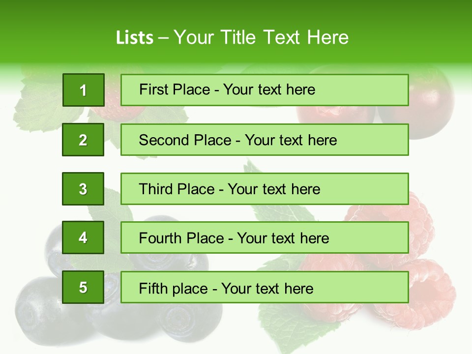Food & Wine Magazine Logo PowerPoint Template