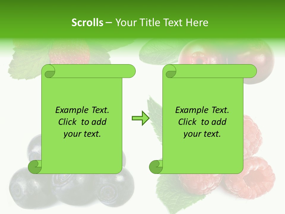 Food & Wine Magazine Logo PowerPoint Template