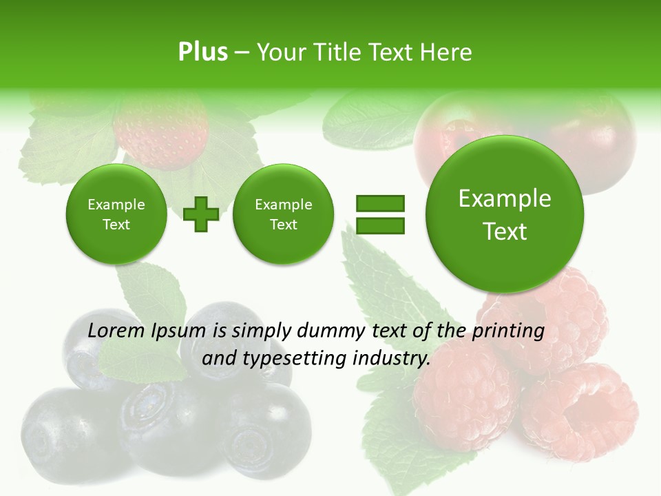 Food & Wine Magazine Logo PowerPoint Template