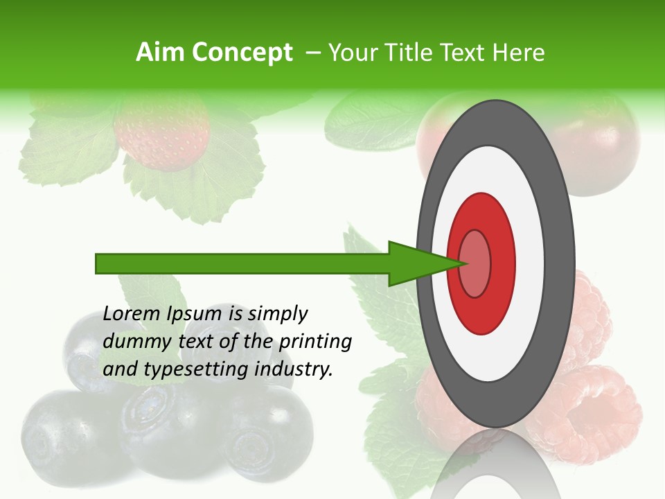 Food & Wine Magazine Logo PowerPoint Template