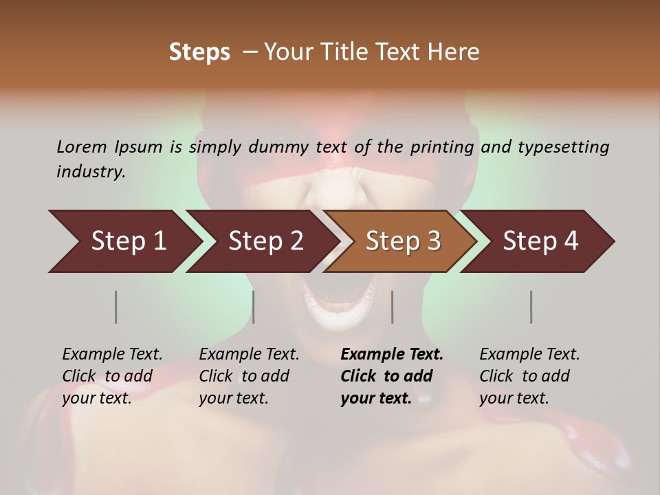 Face Art PowerPoint Template