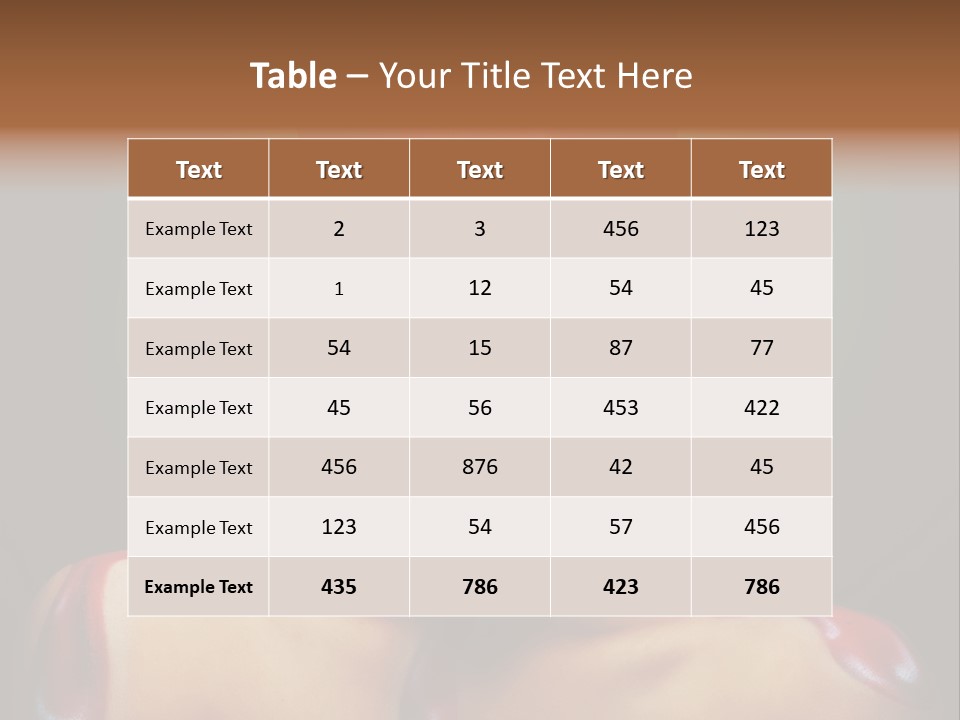 Face Art PowerPoint Template