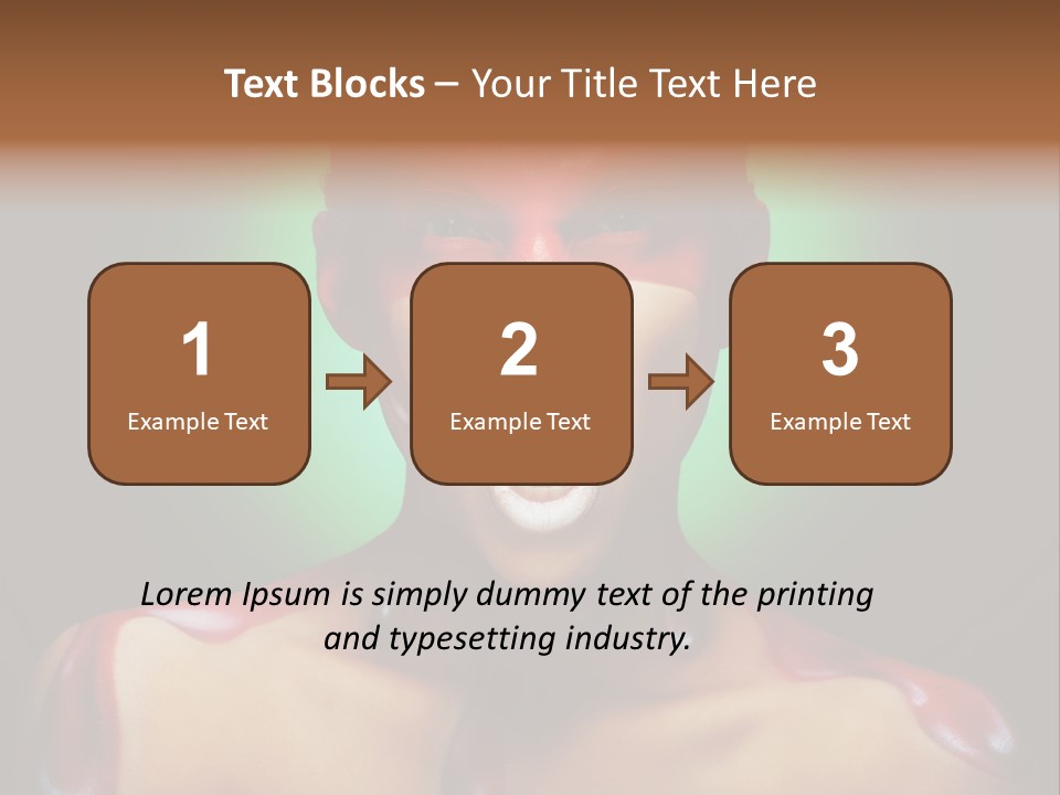 Face Art PowerPoint Template