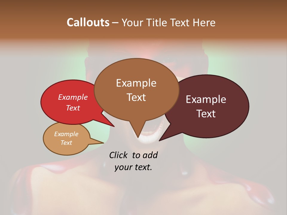 Face Art PowerPoint Template