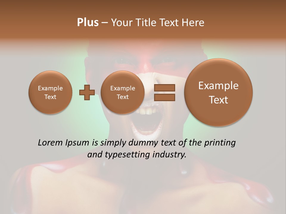 Face Art PowerPoint Template