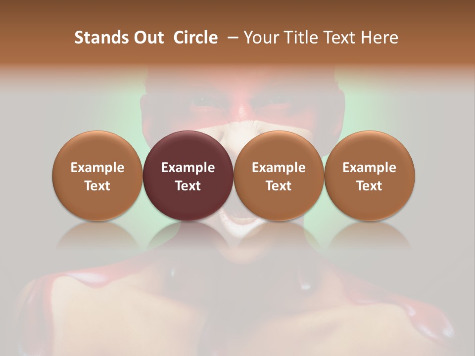 Face Art PowerPoint Template