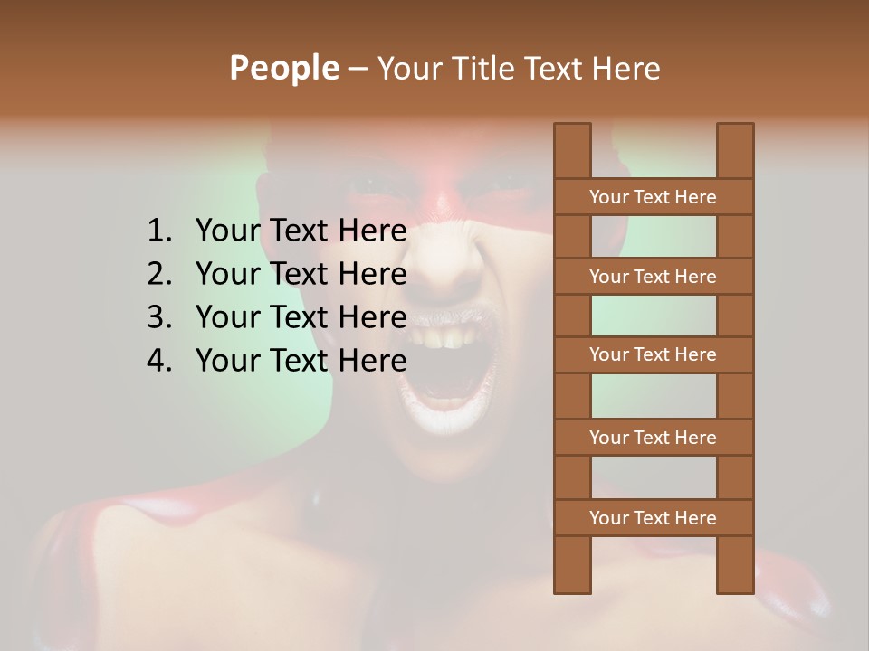 Face Art PowerPoint Template