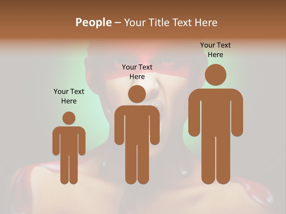 Face Art PowerPoint Template