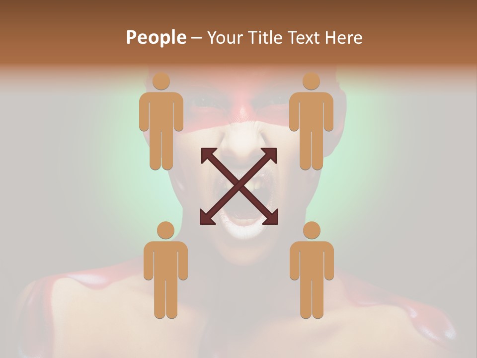 Face Art PowerPoint Template