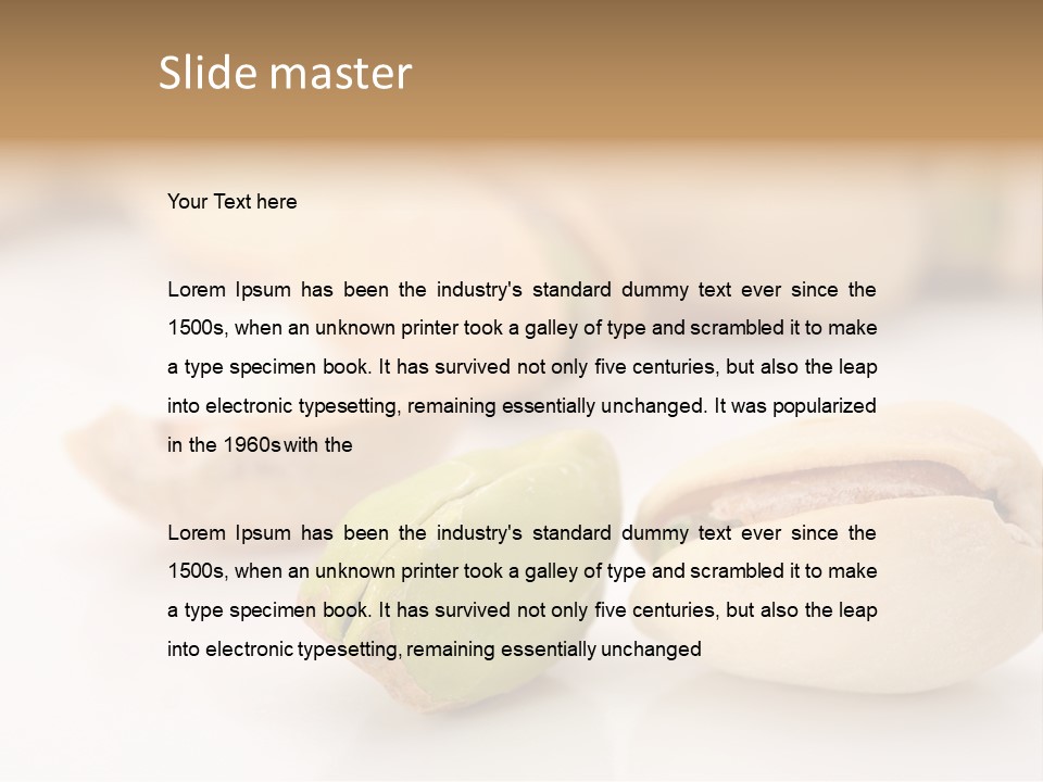 Pistachio Hd PowerPoint Template