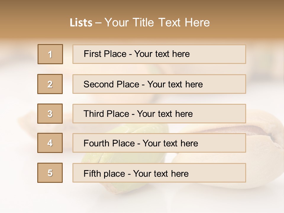 Pistachio Hd PowerPoint Template
