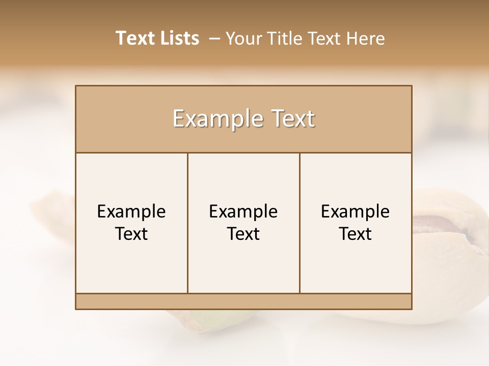 Pistachio Hd PowerPoint Template