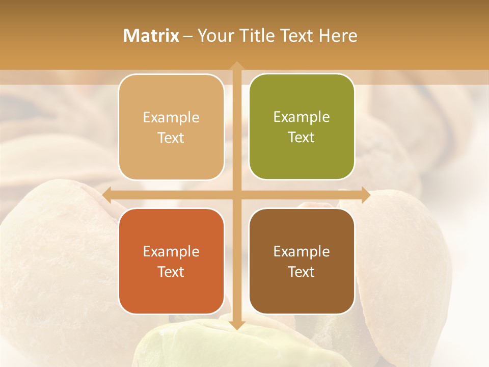 Vector Pistachio PowerPoint Template